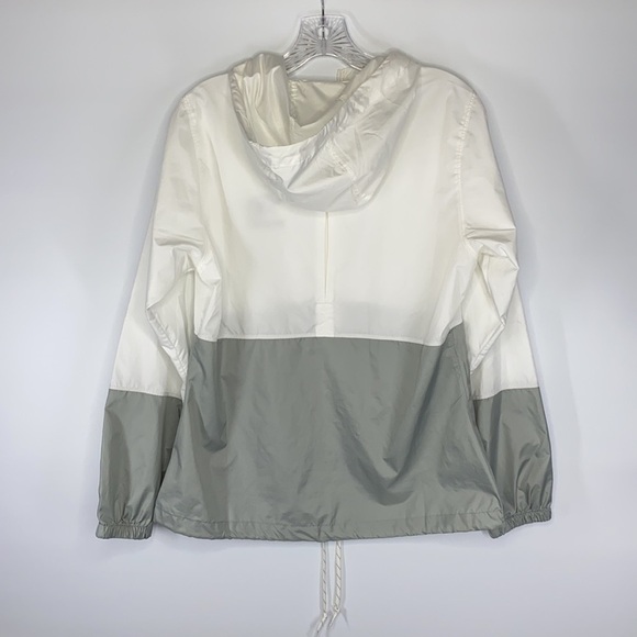 Columbia UW Stout Flash Forward Windbreaker Jacket White Gray - Picture 2 of 8